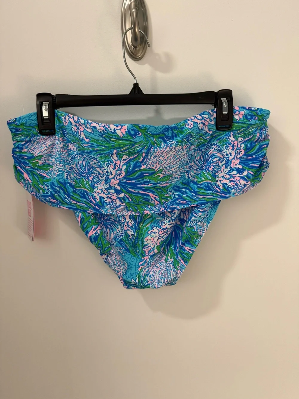 NWT Lilly Pulitzer size 16 Lagoon Sarong Hipster bikini bottoms